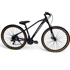 FUSION - Bicicleta Kosmos Rin 29 acero 24 vel Negro/Morado-
