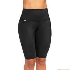 PRAIE - Panty de Vestido de Baño 0002 Bicicletero Short Largo Control