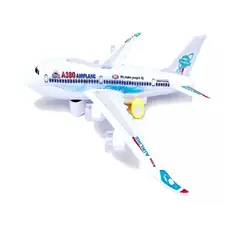 GENERICO - Avión Juguete Airbus A380 Luces Sonido Movimiento