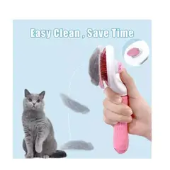 AFM - Cepillo Peine Perro Gato Quita Nudos Para Mascotas Automatic.