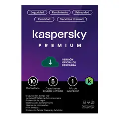 KASPERSKY - Antivirus Premium 10 Dispositivos 1 Año - Digital