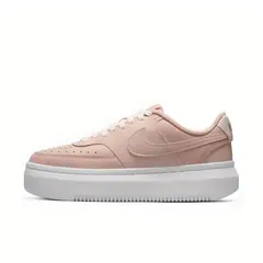 NIKE - TENIS MUJER COURT VISION ALTA ROSA BLANCO