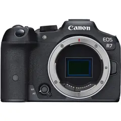 CANON - Cámara EOS R7 Mirrorless Solo Cuerpo + Memoria 128Gb de 200Mbs + Bolso