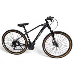 FUSION - Bicicleta Kosmos Rin 29 acero 24 vel Negro/Gris