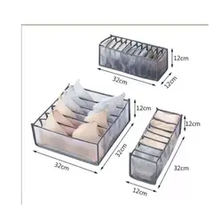 AFM - Organizador De Ropa Interior, Set De 3 Divisores