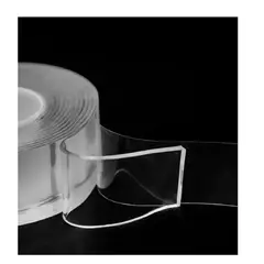 GENERICO - Cinta Doble Faz Adhesiva Silicona Multiusos Reutilizable 5mt