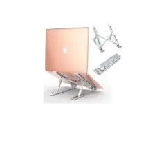 GENERICO - Base Soporte Portátil Laptop Plegable Color Plateado