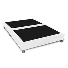 MAGIC CLASS - BASE CAMA SOMMIER DIVIDIDA 140x190 MICROFIBRA BLANCO