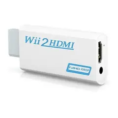 GENERICO - Convertidor Adaptador Para Wii A Hdmi De Audio 3.5 Y Video
