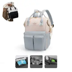 BABY ON - Pañalera Morral Amali Para Bebes Multiusos Azul