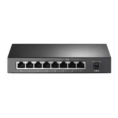 TP LINK - Switch Tp-link, Escritorio 8 Puertos Gigabit Poe, Tl-sg1008p