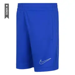 NIKE - Pantaloneta Dri-Fit Academy Niños-Azul