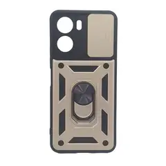 GENERICO - Forro Protector Funda Antishock Para Vivo Y16 DORADO
