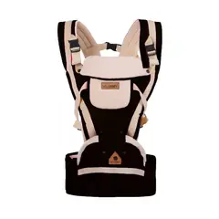 GENERICO - Canguro Cargador Bebés Ergonómico Y Transpirable Color Café