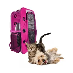 GENERICO - Mochila Maleta Para Perro O Gato Mascotas Hembra