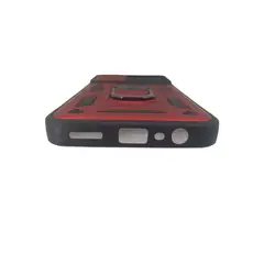 GENERICO - Forro Protector Funda Antishock Para Oppo A17 ROJO
