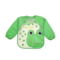 AFM - Babero Delantal Bebés Y Niños De Manga Larga Impermeable