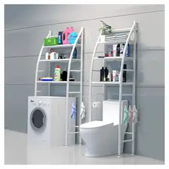 TECNOHOGAR JS - Organizador De lavadora Mueble Ahorrador De Espacio