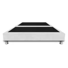 MAGIC CLASS - BASE CAMA SOMMIER DIVIDIDA 200x200 ECOCUERO BLANCO
