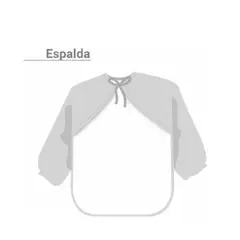 AFM - Babero Delantal Bebés Y Niños De Manga Larga Impermeable
