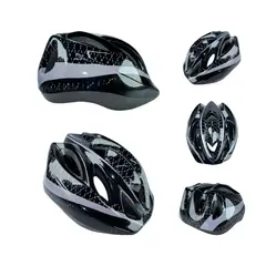 BASIC - Casco Patinaje Ciclismo Aerodynamic New Ajustable Negro