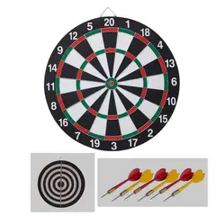 GENERICO - Juego de Dardos Tiro Al Blanco Tablero Doble De 36 x 36 cm