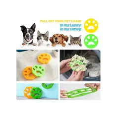 AFM - Quita Pelos Mascotas Removedor Lavadora X 2 Und