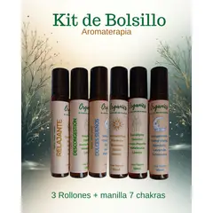 GENERICO - Kit Rollones Aromaterapia mezcla exclusiva de aceites Esenciales