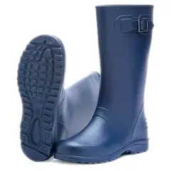 GENERICO - Botas Caucho Lluvia Dama Motera Livianas Impermeable