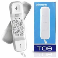 ALCATEL - Teléfono fijo T06 fijo moderno con cable