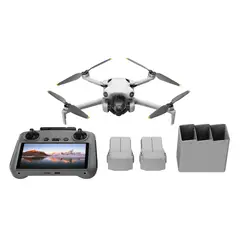 DJI - Drone Mini 4 Pro RC 2 Fly More Combo 48 MP 4K 34 min Batería
