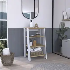 RTA MUEBLES - Mueble optimizador para baño bi-color Duna Blanco mdb 7242 RTA
