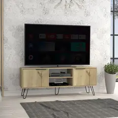 RTA MUEBLES - Rack de tv 65" augusta macadamia rdw 9338