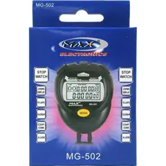 MAX - CRONOMETRO DIGITAL MG502 10 MEMORIAS
