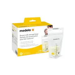 MEDELA - 100 Bolsas Para Almacenar Leche Materna -
