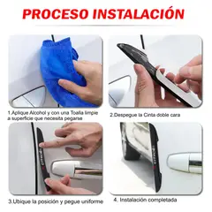 CHEVROLET - Tope Protector Puertas BLANCO