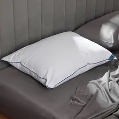 DISTRIHOGAR - Almohada Hotel Experience Soporte Medio Algodón 50 x 70 cm.