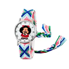 DAYOSHOP - Reloj Mafalda Tejido Hilos Artesanal Mujer Dama Estuche