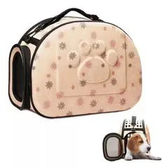 ZHOPI CO - Maleta Plegable Mascotas Gatos Perros Transportador Portatil