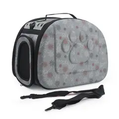 ZHOPI CO - Maleta Plegable Mascotas Gatos Perros Transportador Portatil