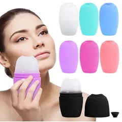 ONE PIXEL - Rodillo Masajeador Facial Hielo SIlicona Rosado