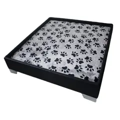 WOOD PETS - BASE CAMA EN MADERA ACOLCHADA PARA PERRO