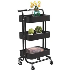 ONE PIXEL - Carrito De Almacenamiento De 3 Niveles Organizador