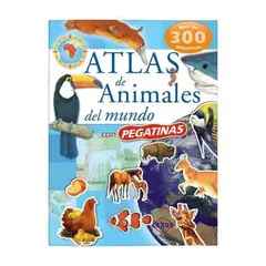 LEXUS - ATLAS DE ANIMALES DEL MUNDO CON MAS DE 200 STICKERS