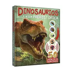 LEXUS - LIBRO CON SONIDOS DE DINOSAURIOS Y VIDA PREHISTORICA