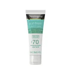 NEUTROGENA - Protector Solar Facial Sin color FPS 70 40g