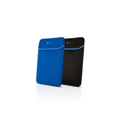 KLIP XTREME - Funda para Portatil 14.1" Reversible Azul-N