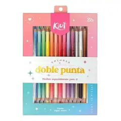 KIUT - Set De Colores Doble Punta X 13