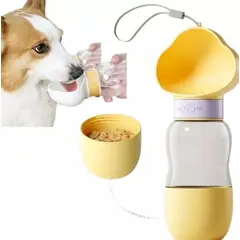GENERICO - Botella Bebedero De Agua Para Mascotas - Dispensador Comida