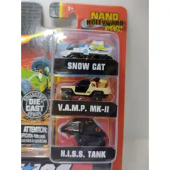 JADA TOYS - SET X 3 NANO G.I.JOE